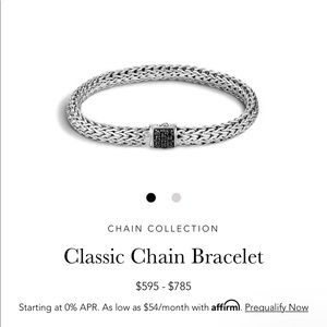 John Hardy Classic Chain Bracelet